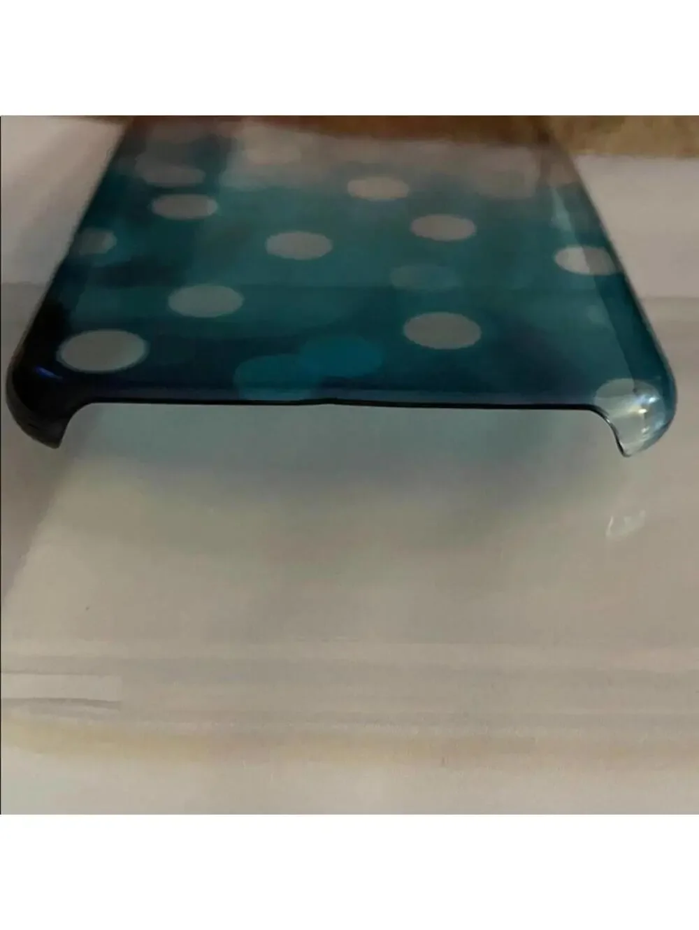 iPhone 6 Plus rainbow dot snap on case w/ cable